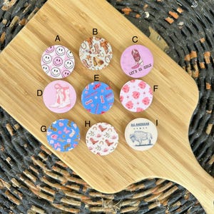 Verwisselbare badgehaspeltoppers, klittenbandtoppers voor badgehaspels