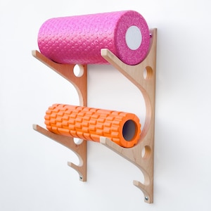 yoga mat holders, 6.5 in, wall holders, yoga mat holder, wall mount yoga mat rack, pilates mat hook, yoga mat storage, plywood, fitness room