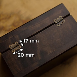 Verzierte Scharniere für Bastelprojekte, stabile Scharniere für Aufbewahrungsboxen und Vintage-Trommeln, Metallführungsscharnier, Deckelstützscharnier für Schmuckschatulle
