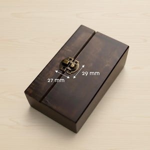 Antique Brass Swing Latch Set – Vintage Style Box Clasp (27x29mm) 10 pcs.
