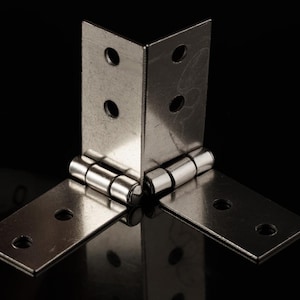 Starkes Silber Scharnier für Schmuckschatullen, stabiles Stützscharnier für Schachteldeckel, vielseitiges Scharnier für Holzaufbewahrungstruhen, kleines Buchscharnier