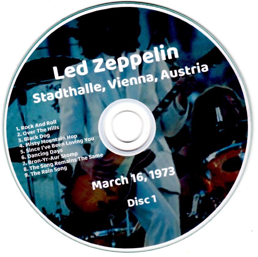 CD led zeppelin / 1973年3月16日ウィーン公演