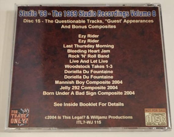 Jimi Hendrix: 1969 Complete Studio Recordings Vol. 1-8 - Feb