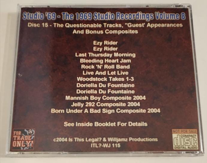 Jimi Hendrix: 1969 Complete Studio Recordings Vol. 1-8 - Feb 11