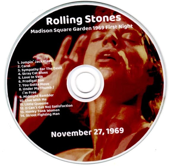 The Rolling Stones: Madison Square Garden 1969 First Night - New