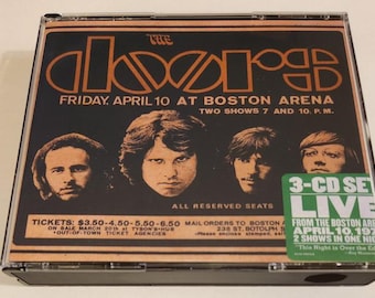 The Doors: Live in Boston, March 20, 1970 Both Shows - Live Concert (3CD)