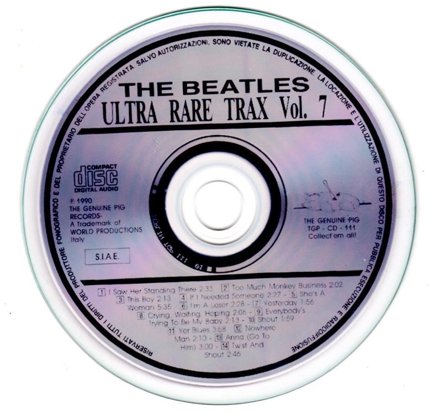 The Beatles: Complete Ultra Rare Trax - Various Dates, Various Studio ...