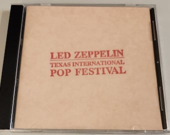 Led Zeppelin - Texas International Pop Festival, Motor Speedway, Dallas, Texas, August 31, 1969 - Live Concert (1CD)