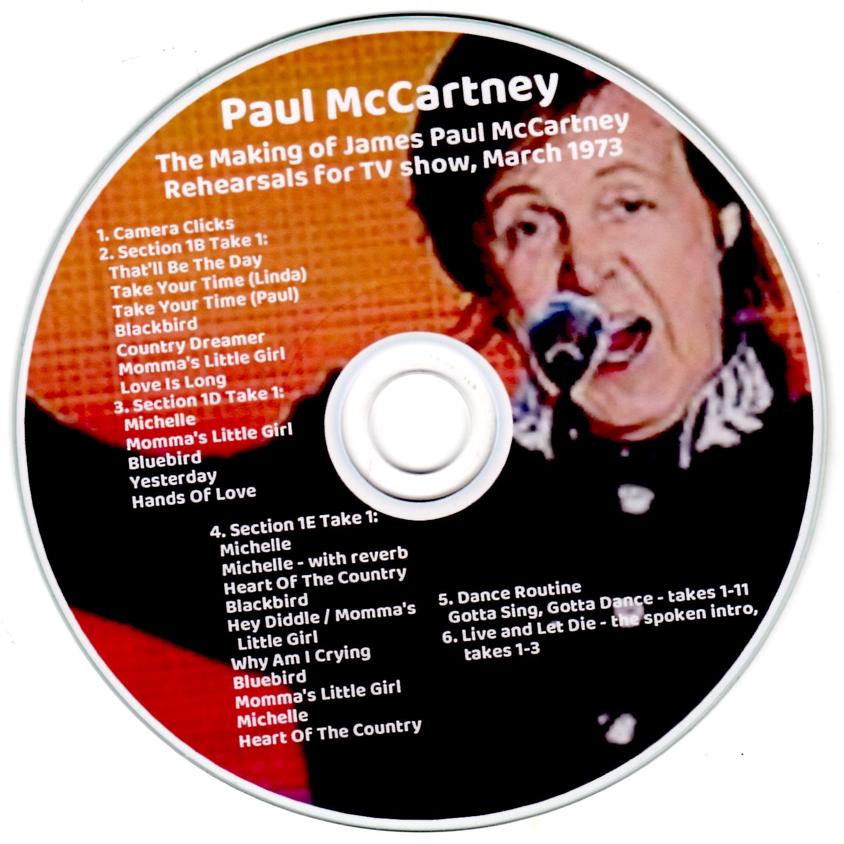 Paul Mccartney: the Making of James Paul Mccartney - Rehearsals 