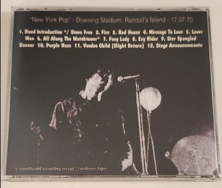 Jimi Hendrix San Antonio1970.5.10タペストリー 1970-05-10 | The Jimi Hendrix Experience: Live In San