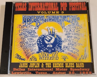 Janis Joplin: International Texas Pop Festival 1969 - Dallas Int. Motor Speedway, Lewisville, Texas, August 30, 1969 - Live Concert (1CD)