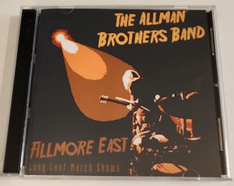 Allman Brothers: The Long Lost March Shows - Fillmore East, Nova York, 12 de março de 1971 - Concerto ao vivo (2 CDs)
