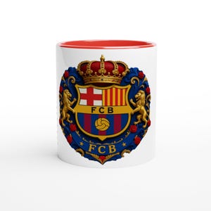 Barcelona Football Mug - Ideal Gift for Coffee Lovers and Barça Fans