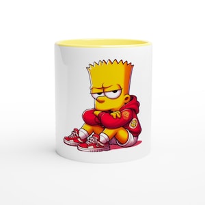 Bart Simpson Mug - Funny Ceramic | Perfect Gift for Simpsons Fans