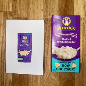 Impressão personalizada feita à mão para alimentos ou bebidas (5x7”)