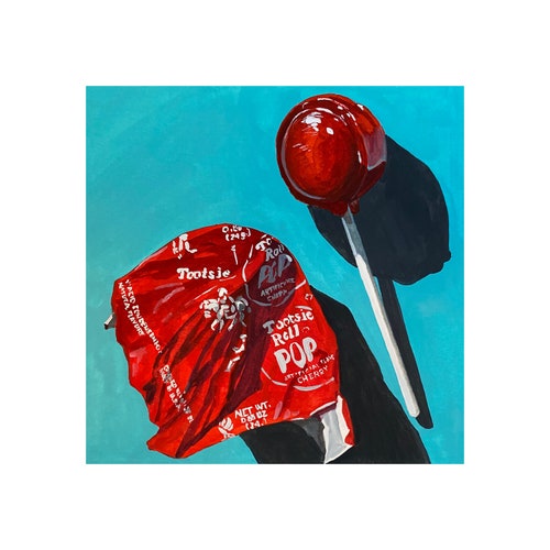 Tootsie Pop 1 Still Life 6X6 Print 