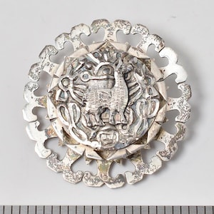 Llama Brooch in Sterling Silver 925