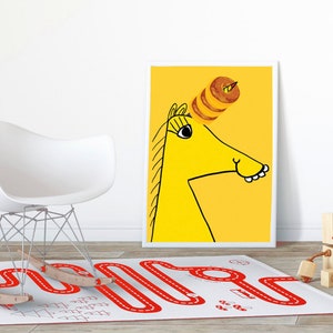 Providence Orange POP Art Print by Giraffes and Robots 画像 6