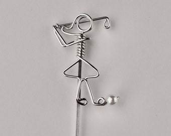 Golf Lady Bookmark // Gift for Golfers // Gifts for Mom, Grandmother, Daughter, Girlfriend, BFF