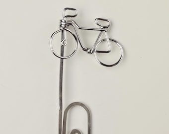 Bike Bookmark or Brooch // Gift for Cyclists