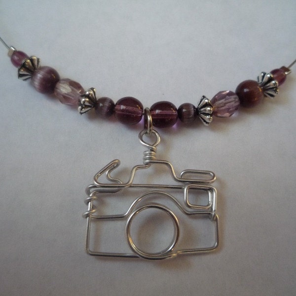 Camera Pendant or Necklace // Gift for Photographer // Photography Gifts