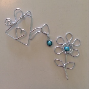 Watering Can & Flower Earrings // Gift for Gardeners