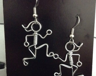 Runner Earrings // Dangling, Lightweight, Non-tarnish