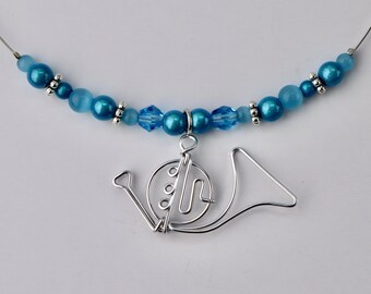 Necklace - Horn w/Ball
