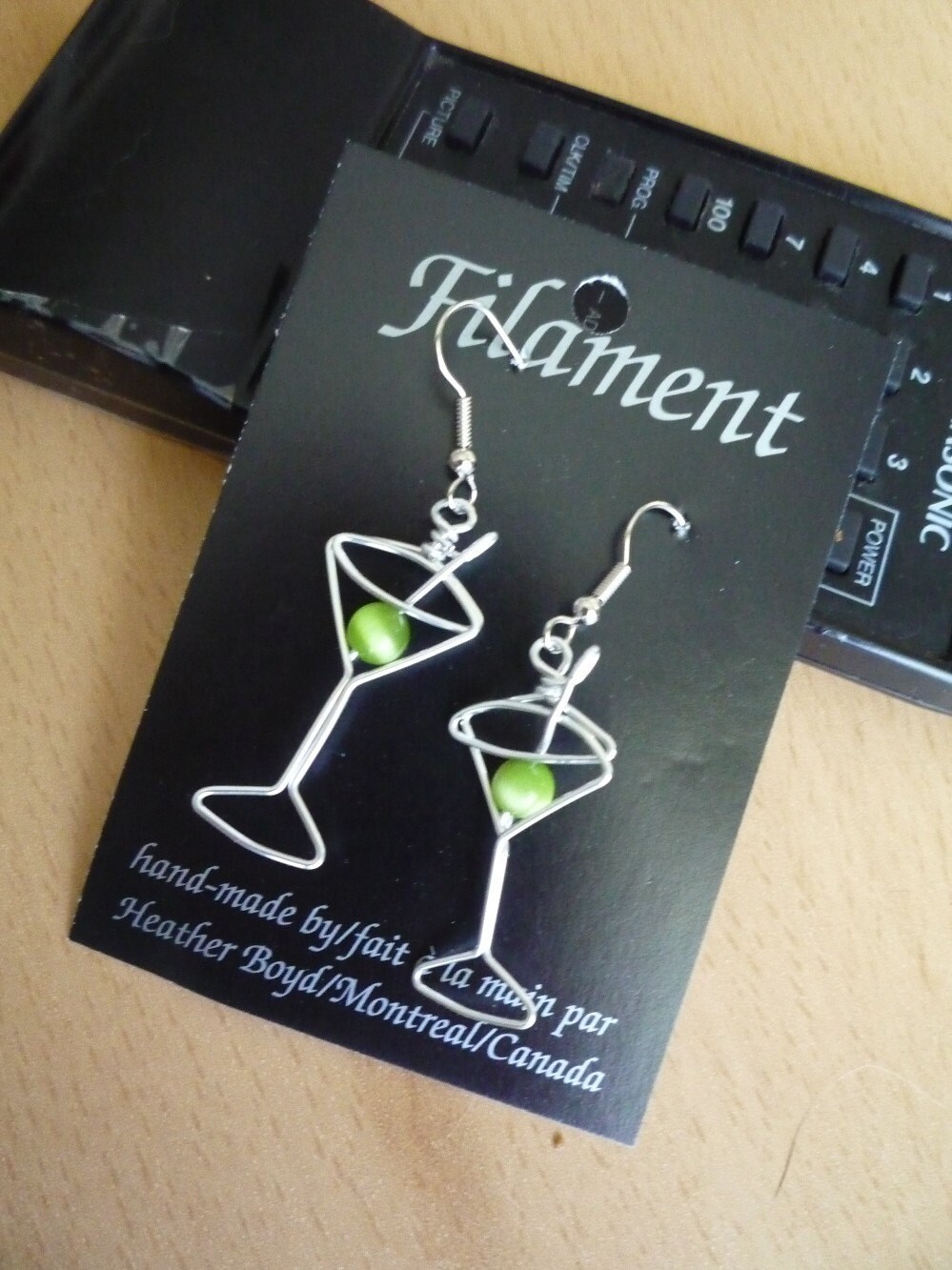 Martini Glass Earrings Unique Gift for Bartenders Etsy