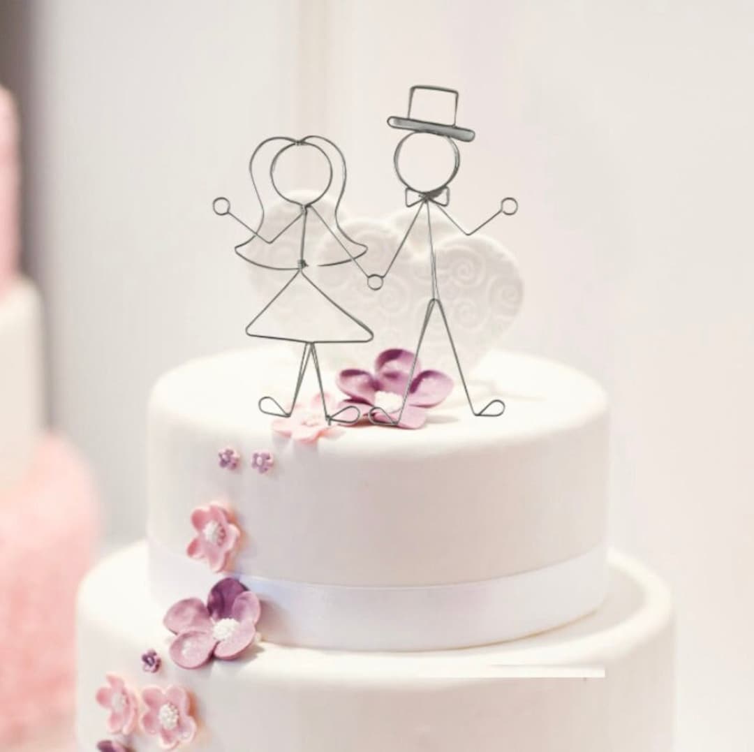 Cake topper tarta boda 'Amour' - Woowlow