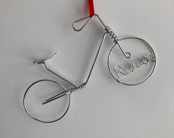 Balance Bike Bicycle Ornament - Personalized