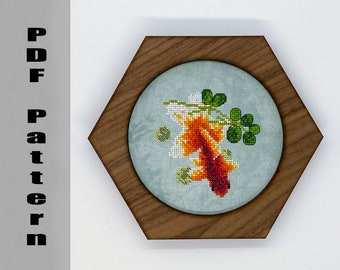 Cross Stitch Pattern: Tokasin Goldfish Tank