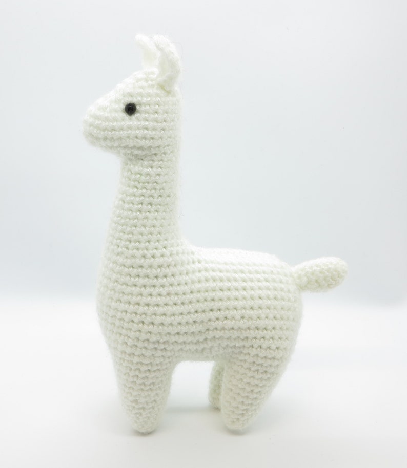 CROCHET PATTERN: Llama Amigurumi Plush image 3