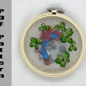 Cross Stitch Pattern: 3D Betta Tank
