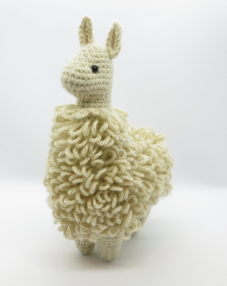 CROCHET PATTERN: Llama Amigurumi Plush image 4