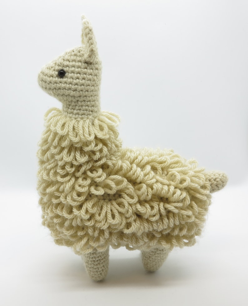 CROCHET PATTERN: Llama Amigurumi Plush image 5