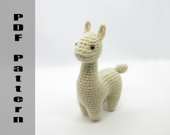 CROCHET PATTERN: Alpaca Amigurumi Plush