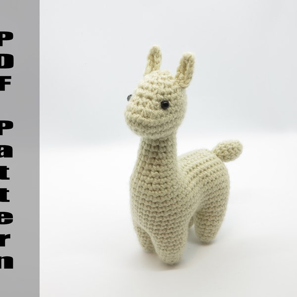 CROCHET PATTERN: Alpaca Amigurumi Plush