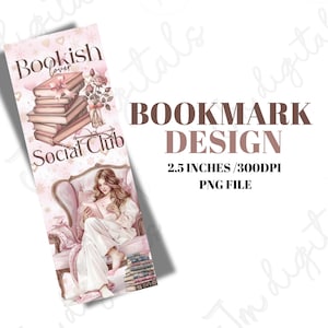 bookmark ,bookmark for women ,cute pink coquette bookmark PNG,Chic Pink Coquette Book Lover Gift - Printable Bookmark , PNG File ,Book marks