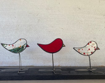 Christmas Chicks and Cardinals