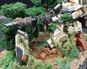 Mobile Suit Gundam | The 08th MS Team | RX-79 G | HG | Diorama