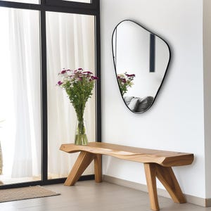 Asymmetrical wall mirror. Model I