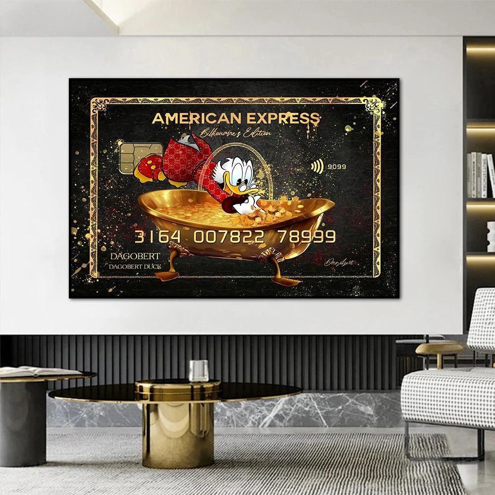 Amex card poster - Etsy 日本