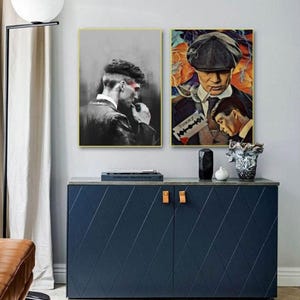 Peaky Blinders Art Canvas Painting Murphy Movie Wall Art Picture Living Room Home Decor