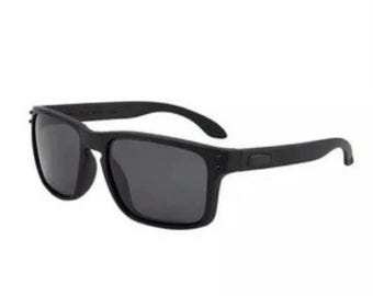 Vintage Stussy Michael Sunglasses Black Plastic Frame, Brown