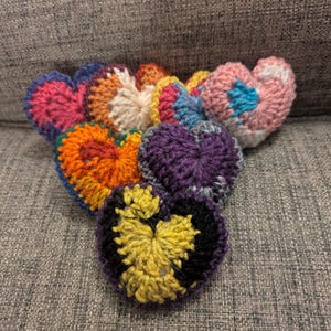 Pride Flag mini Heart