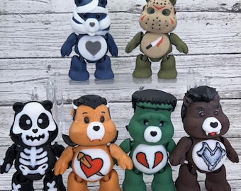 Scary Care Bears 3D Printed Articulated Flexible Action Figure Figurine - Care Bears Collection