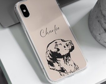 Custom Pet Phone Case Using Pet Photo + Name Custom Dog Phone Case Custom Cat Phone Case Personalized Phone Case Pet iPhone Case Pet Samsung