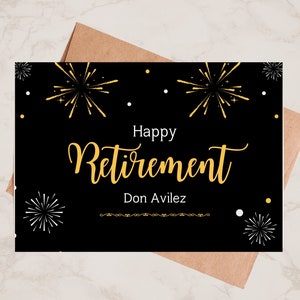 Carta di pensionamento