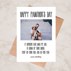 Carte pour la fête de Pawther